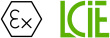 II 2 D - 符合 CENELEC IEC/EN 61241-0、IEC/EN 61241-1 標準。證書編號 LCIE 05 ATEX 6163 X。社群指令 94/9/CE。適用於潛在爆炸性粉塵環境的安全性增強型振動器。